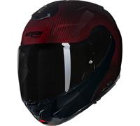 Nolan X-1005 Ultra Carbon Liquido N-Com Casque, rouge, taille XL pour homme