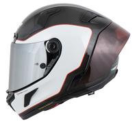 Nolan X-804 RN Asso Di Picche Carbone casque intégral Carbone/Blanc/Rouge L noir L