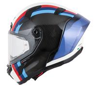 Nolan Casque moto X-804 RS Ultra Carbon Gemini Carbone/Blanc/Bleu/Rouge Taille S