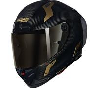 Nolan X-804 RS Ultra Carbon Aureo Casque, noir-brun-beige, taille M pour homme