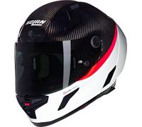 Nolan X-804 RS Ultra Carbon D.O.C. 346, casque intégral XXL Blanc/Noir/Rouge Néon Blanc/Noir/Rouge Néon