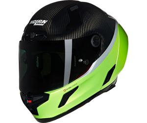 Nolan X-804 RS Ultra Carbon D.O.C. 347, casque intégral S Vert Néon/Noir/Gris Vert Néon/Noir/Gris