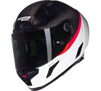 Nolan X-804 RS Ultra Carbon D.O.C. 346, casque intégral XL Blanc/Noir/Rouge Néon Blanc/Noir/Rouge Néon