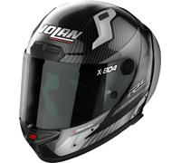 Nolan X-804 RS Ultra Carbon Hot Lap Casque, noir/gris, Taille XL (62)