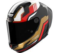 Nolan X-804 RS Ultra Carbon Piega 367, casque intégral S Carbone/Noir/Or/Rouge/Vert Carbone/Noir/Or/Rouge/Vert