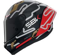Nolan X-804 RS Ultra Carbon SBK 360, casque intégral S Carbone/Noir/Rouge/Gris/Or Carbone/Noir/Rouge/Gris/Or