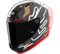 Nolan Casque intégral X-804 RS U.C. SBK 360 Carbonio/Rosso/Oro