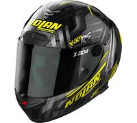 Nolan X-804 RS Ultra Carbon Spectre Casque, noir/gris/jaune, Taille XS (55)