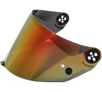 Nolan X-804 RS Ultra Carbon Visière, Iridium Rot, Einheitsgröße