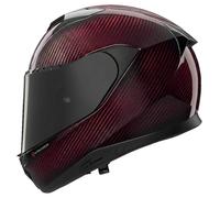 Nolan X-904 UC LIQUIDE ROUGE Casque Intégral Carbone/Rouge L unisex noir