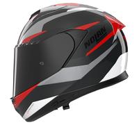 Nolan X-904 UC QUIN CALIBRO Casque Intégral Carbone/Rouge 2XL unisex noir