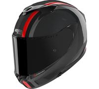Nolan X-904 Ultra Carbon Gemini Casque, noir/rouge, Taille XS (55)