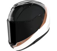 Nolan X-904 Ultra Carbon Verniciatura Speciale 343, casque intég M Carbone/Noir/Blanc/Marron Carbone/Noir/Blanc/Marron