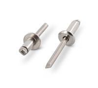 NOLDAR | Rivets inox à tête standard. 4,8 x 12 mm. (50 pièces)