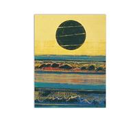 NOLEGA Max Ernst Tableau Décoration Murale Salon Tableaux d'artiste Célèbre Le calme après l'orage Impression Image sur Toile Reproduction Affiche Décoration 30x40cm(12x16in) Sans Cadre