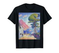 Noli Ocean Beach Paysage Paul Signac Art Peinture été T-Shirt