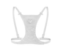 nolihoo Breveté Anti-Rides Soutien-Gorge De Sommeil sans Rides(Seconde Qualité), Soutien-Gorge Femme Contre Les Rides du Décolleté, Oreiller De Sein, Taille Unique, Respirant, Blanc