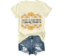 Nolite Te Bastardes Carborundorum Shirt Nolite Te Bastardes Carborundorum T-shirt Don't Let The Bastards Grind You Down, Jaune crémeux., M