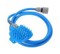 NOLITOY 1 ensemble Animaux de Compagnie avec Buse Massante et Brosse de Bain Accessoire de Toilettage pour Chiens avec Tuyau PVC de Nettoyage Profond et Confort Optimal