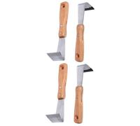 NOLITOY 1 Jeu Couteau À Racler L' Coupe- d'arbre Grattoir De Rasage Extérieur Outil D'Enlèvement D' Outil D'Écorçage Outil 2 pièces