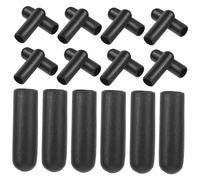 NOLITOY 1 Jeu Pantalon Rond Avec Bonnet En Corde Pouvoir Tire Titulaire Manchon De Câble Chargeur Crochets Fil Câble Protecteur Cordon Macramé Arrêter De Basculer Plastique Black 50 Pièces