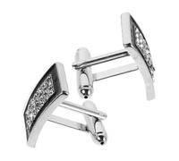 NOLITOY 1 Paire De Boutons De Manchette En Diamant Dégoulinant D'Huile Épingle À Rose Cravate Pour Homme Boutons De Manchette Pour Homme Pinces À Cravate Pour Garçons