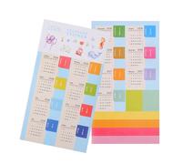 NOLITOY 10 Ensembles Monthly Calendar Tabs Stickers Adhesive Color-coded Index Labels For Planner Family And Student Schedule Organization