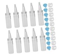 NOLITOY 10 Pièces Biberons pour Petits Animaux Flacons Réutilisables pour Hamsters Écureuils et Sugar Gliders Gavage Doux et Portable pour Animaux Orphelins