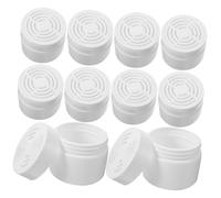 NOLITOY 10 pièces Boîte Désodorisante Rechargeable Plastique Blanc Capacité pour Salle de Bain Chambre Voiture Boîte Vide et Pratique Élimine Mauvaises Odeurs