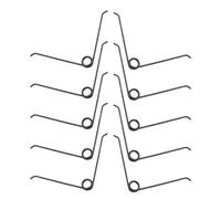 NOLITOY 10 Pièces de Ressorts de Cisaille à Élaguer en Acier Inoxydable Forme V pour Sécateurs à Main, Résistants la Rouille, Accessoires Réutilisables pour Fête Estivale de Jardinage