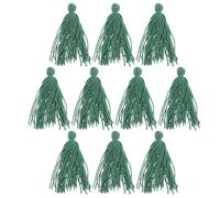 NOLITOY 10 Pièces Gerbe de Serpillière Verte pour Aquarium, Kit D'élevage de Poissons et Crevettes, Fournissant un Abri et Décor Facile à Stocker pour Aquarium