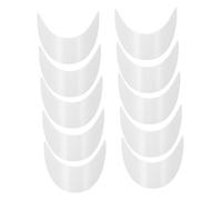 NOLITOY 10 pièces Inserts de Bord de Casquette pour Garçon Fille Formeur de Visière et Élégant Accessoires de Chapeau Visor Adaptés Aux Casquettes de Baseball et Tennis