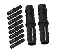 NOLITOY 10 pièces Lot de Raccords PP pour Tuyaux Darrosage Connecteurs Barbelés Robustes Installation Facile et Maintien Stable Du Système Deau