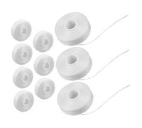 NOLITOY 10 Pièces Recharge Polyester Noyau de Flexible et Solide Remplacement pour Nettoyage des Dents