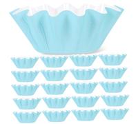 NOLITOY 100 pièces Caissettes Cupcake Papier pour Pâtisserie Moules à Muffins Jetables Résistantes Cuisson pour Anniversaires et Mariages