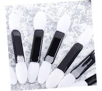 NOLITOY 100 pièces Double Ended Sponge Eyeshadow Brush Set Precision Applicator For Eyebrow And Eye Makeup Travel Friendly Makeup Tool For Natural To Dramatic Looks