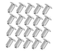 NOLITOY 100 pièces Goujons de Pneu Antidérapants pour Camion Suv Voiture Clous de Roue Hiver Résistants Écrous de Pneu pour et Véhicules Tout Installation Facile Usage Multisaison