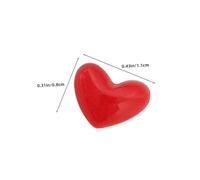 NOLITOY 100 Pièces Love Heart Resin Charms For Diy Earrings And Jewelry Making Lightweight Durable Heart Shaped Pendants For Scrapbooking And Crafts