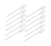 NOLITOY 100 Pièces Pinwheel Replacement Rods for DIY Windmill Crafts Lightweight Handheld Plastic Poles for Garden and Group Activities Project Parts
