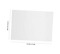 NOLITOY 100 pièces Plastification Transparente Film Laminage Thermique Clair Film Protecteur Imperméable Plastification Documents