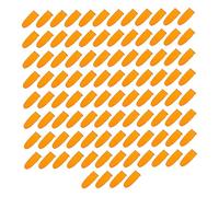 NOLITOY 100 Pièces Pour Changer Les Poignées De Protecteurs Entretoise Bande D'orteil Spray Protecteur De Chaussures Attelle De Main Droite Orange Émulsion