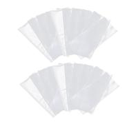 NOLITOY 100 pièces Sacs Solubles PVA pour Appâts de Carpe de Stockage et Compact Dissolution Rapide Eau Froide pour Au Leurre et Rapide