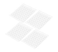 NOLITOY 10feuilles Autocollants De Colle Pour Transparentes Pour Nail Art Et Expositions Adhésif Invisible Pratique Et