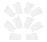 NOLITOY 10pcs Mouchoirs en Coton Double Couche pour Bébé, Serviettes Visage Lavables, Séchage Rapide, sans Produits Chimiques, pour L'allaitement Bain
