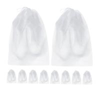 NOLITOY 10pièces De Rangement pour Chaussures à Cordon De Voyage Non-tissé Organisateurs De Chaussures La Poussière Et Humidité