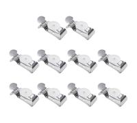 NOLITOY 10pièces Lot de Pinces de Support de Rideaux Acier Inoxydable Clips Embrases Robustes et Flexibles pour Voilages et Rideaux de Différentes Épaisseurs Maintien Sécurisé et Facile