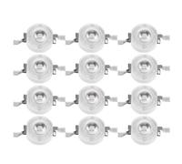 NOLITOY 12 Pièces Ampoule LED par 3w Blanche pour Éclairage de Scène, Remplacement Rapide et Facile, Compatible Studio et Mariage, Plastique et Métal Solide