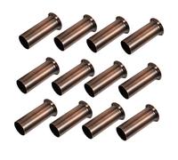 NOLITOY 12 pièces Cache Douille pour Suspension Luminaire Européen Cache Base de Lampe Décoratif pour Lustres Rétro et Cristal Protège et Embellit Supports de Lampe