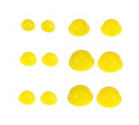 NOLITOY 12 Pièces ventouses gogos massage relaxant cosymoo Éliminer consuelo body contraction masser les tissus profonds sculpture corporelle soin du visage corps cuillères Yellow
