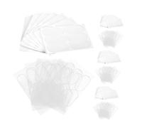NOLITOY 120 Pièces Ear Corrector Stickers Transparent Silicone Invisible Elf Ear Tape For Facial Contour Enhancement Practical Cosmetic Support Patches